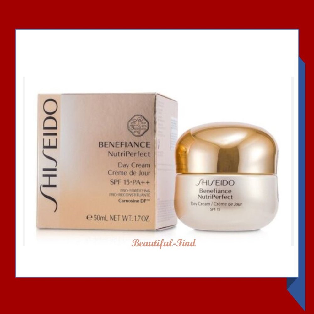 Shiseido Benefiance NutriPerfect Day Cream SPF 18 1.7 oz / 50ml New In Box